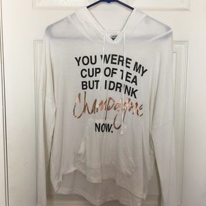 Soft “Champagne” pullover from Charlotte Russe